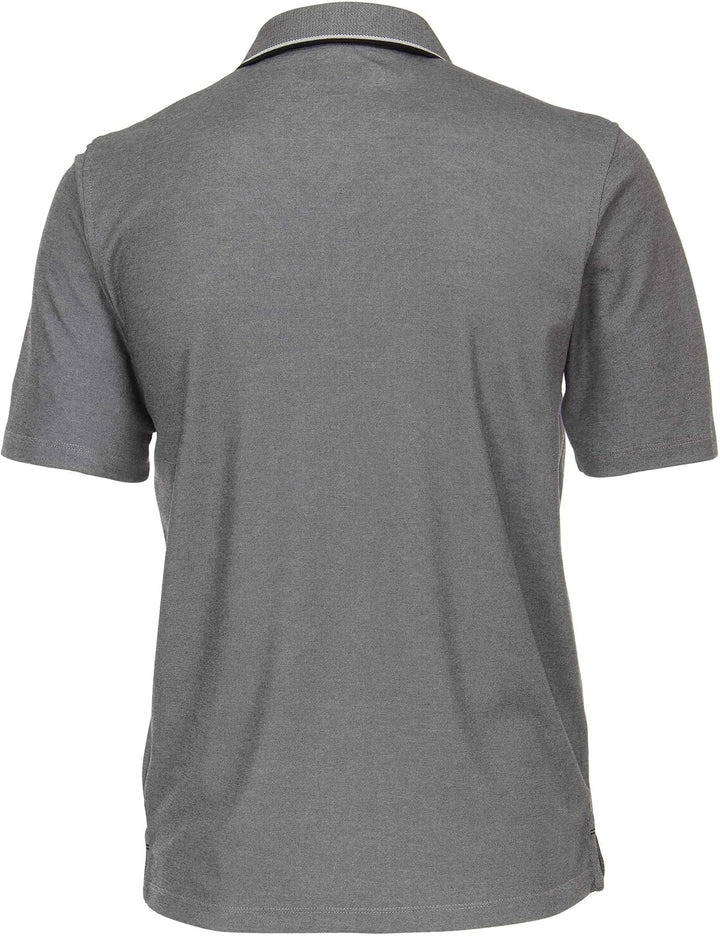 CASAMODA Polo-Shirt Uni S Grau, S Grau