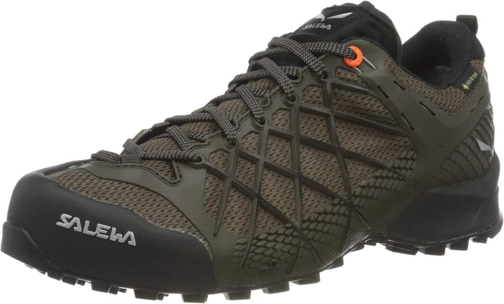 Salewa Herren Ms Wildfire Gore-tex Trekking-& Wanderhalbschuhe 46 EU Black Olive Wallnut, 46 EU Blac