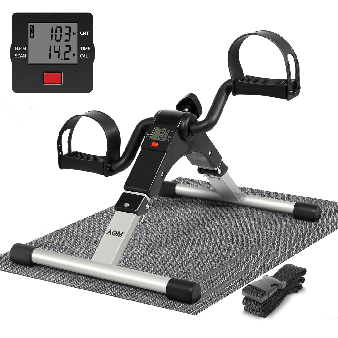 AGM Mini-Heimtrainer Fahrrad, Arm und Beintrainer Fitnesstrainer, Fitness, Hometrainer Bewegungstrai