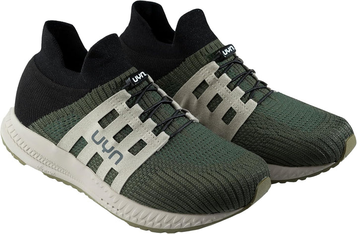 UYN Herren Nature Tune Vibram Sneaker 47 EU Militär Schwarz, 47 EU Militär Schwarz