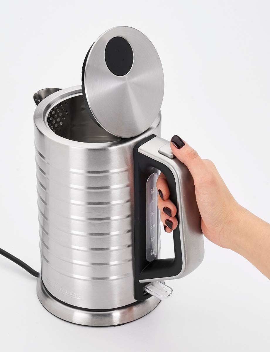 ProfiCook® Edelstahl-Wasserkocher | 1,7 Liter | 100° C | 850–2200 W max. | Wasserkocher | Aussenlieg