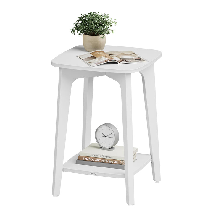 VASAGLE MAEZO Kollektion - Beistelltisch, Kleiner Tisch, Sofatisch eckig, Couchtisch klein, Nachttis