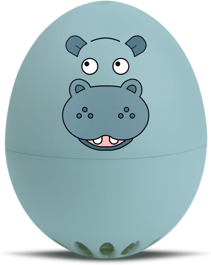 Hippo PiepEi - Singende Eieruhr zum Mitkochen - Eierkocher für 3 Härtegrade - Süsses Nilpferd Gesche