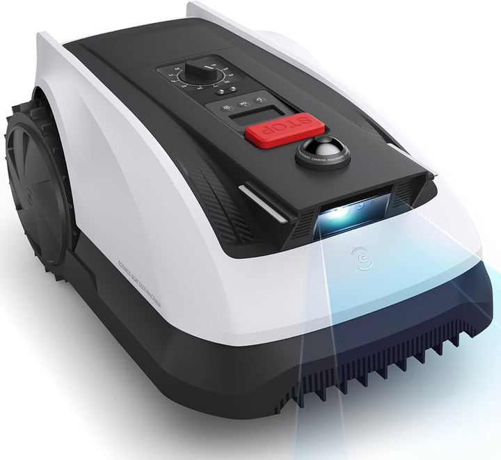 ECOVACS Goat O500 Panorama Mähroboter ohne Begrenzungskabel, 500 m², Auto-Kartierung Rasenmäher Robo