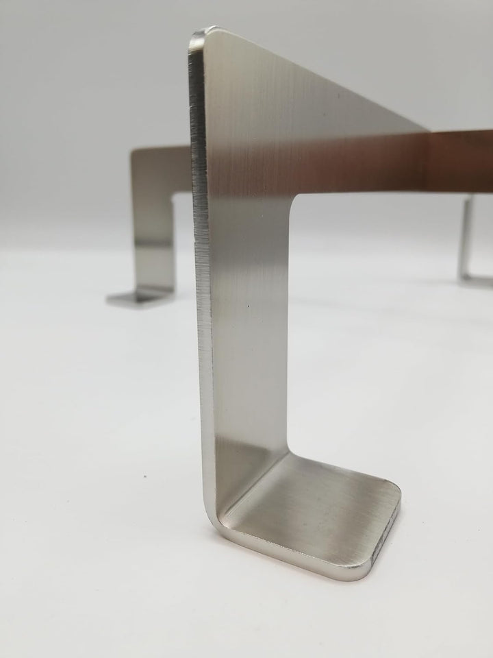 KOCH #49 stabiler Edelstahl Dutch Oven Untersetzer/Kübel Ständer Premium mit Standfüssen 33 x 33 x 8