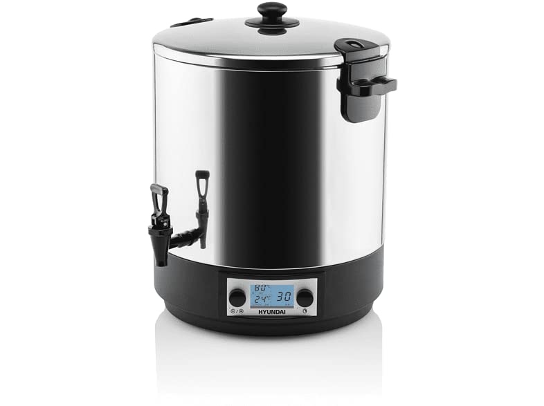 HYUNDAI Einkochautomat PCC222 I 2000 W I Display I Timer 1-180min I Volumen 27 Liter I Edelstahlrost