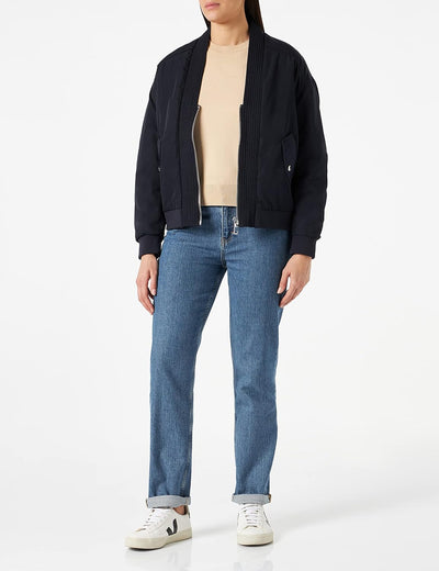 s.Oliver Damen Jacke Langarm Loose FIT M Navy, M Navy