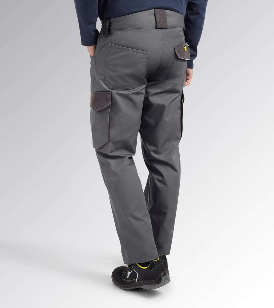 UTILITY DIADORA Herren Cargo Pants Staff ISO 13688:2013 (1er Pack) 44-46/L 75070 Stahlgrau, 44-46/L