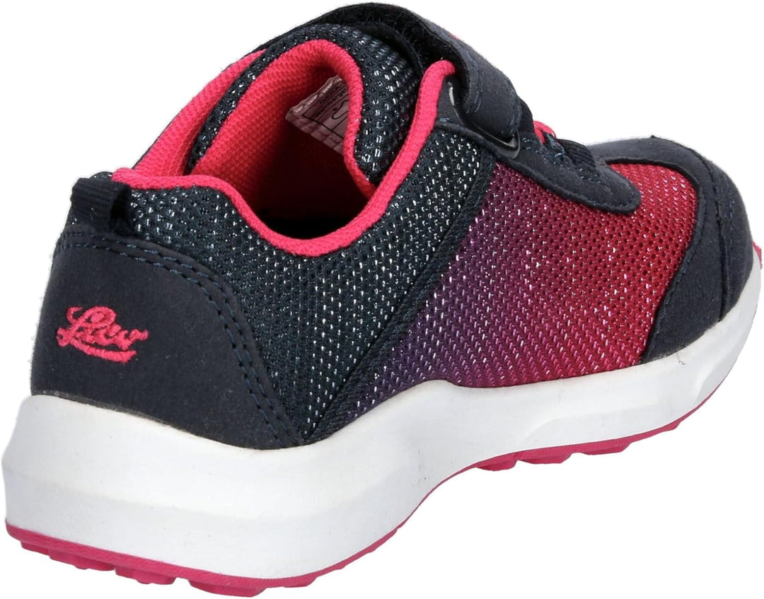 Lico Mädchen Dreamer Vs Sneaker 25 EU Marine Pink Silber, 25 EU Marine Pink Silber