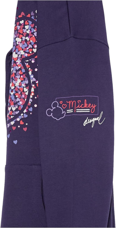 Desigual Mädchen Vest_emmline Disney Casual Dress 4 Jahre Blau, 4 Jahre Blau