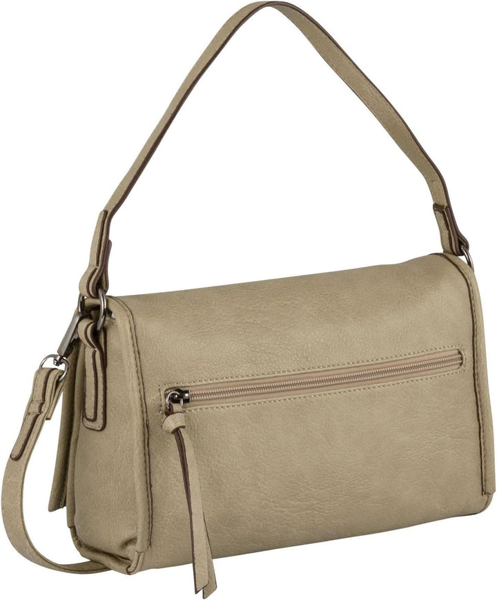 Denim TOM TAILOR Damen Evi Umhängetasche ohne Reissverschluss 26,5 x 7,5 x 18,5 (LxBxH) Sage, 26,5 x