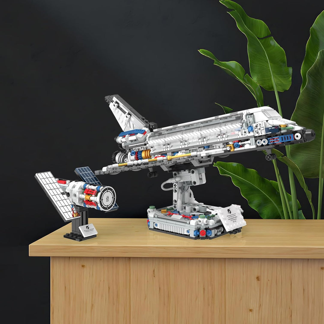 JMBricklayer Space Shuttle Building Blocks Kit 70122, Space Exploration Shuttle Construction Toys fo