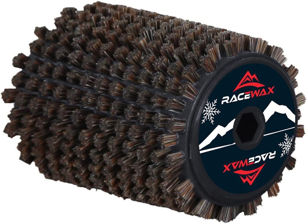 RaceWax Roto Bürsten Set Nylon Rosshaar Kupfer Rotorbürste 120mm SpeedStick
