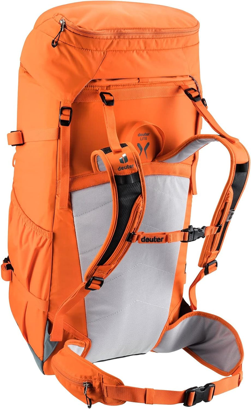 deuter Damen Gravity Expedition 45+ Sl Expeditionsrucksack 45 L Saffron-slateblue, 45 L Saffron-slat