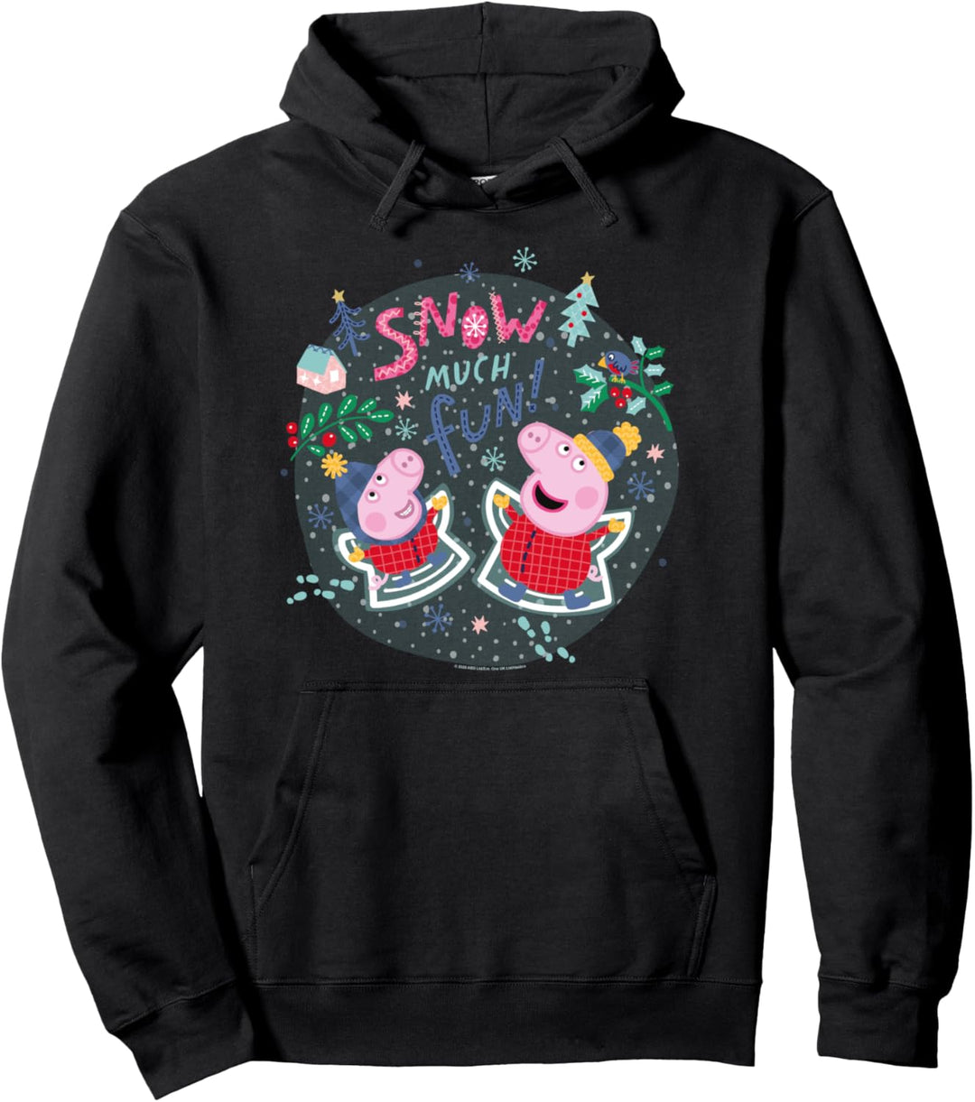 Peppa Pig Snow Much Fun Pullover Hoodie