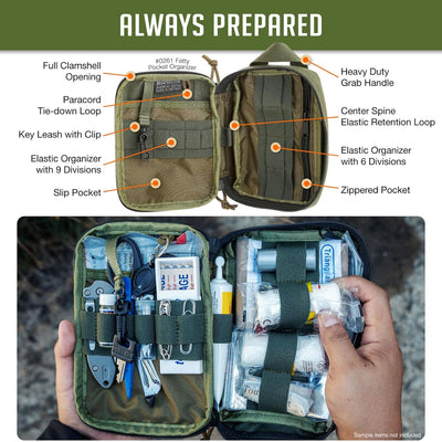 Maxpedition, praktische Tasche Fatty, Od Green (grün) - MAXP-261-G, Grün