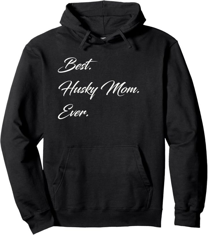Beste Husky Mom. je Pullover Hoodie
