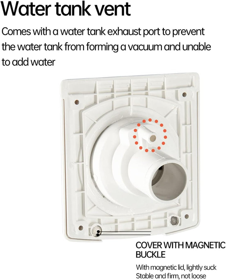 Tankdeckel Wassertankdeckel mit Dichtung und 2 Schlüsseln 79 x 79 mm Auslaufsicherer Wasser Diesel T