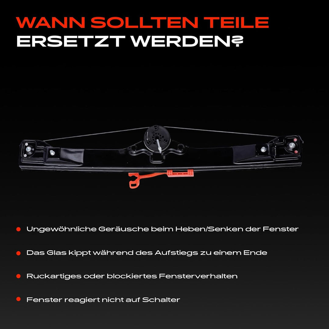 Frankberg Fensterheber Vorne Links Kompatibel mit Grande Punto/Punto/Punto Evo 199 0.9L-1.9L Schrägh