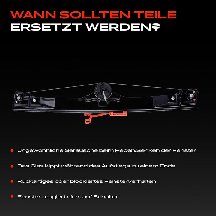Frankberg Fensterheber Vorne Links Kompatibel mit Grande Punto/Punto/Punto Evo 199 0.9L-1.9L Schrägh