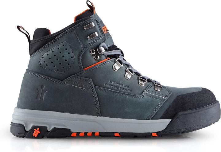 Scruffs Sicherheitsstiefel „Hydra“ Blaugrün 41 EU, Blaugrün 41 EU