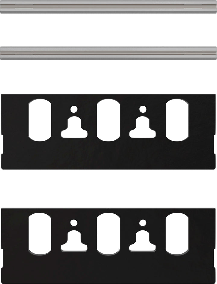 Bosch 1x PRO Hobelmesser-Set (für Kunststoffbeschichtete Platten, Hartholz, 82 x 5,5 x 1,1 mm, Profe