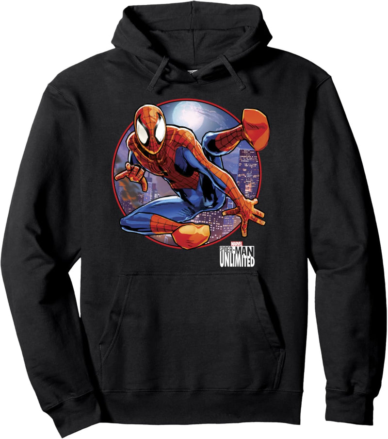 Marvel Spider-Man Unlimited City Circle Pullover Hoodie