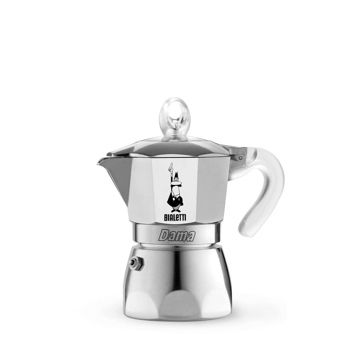 Bialetti DAMA Pure Ice Kaffeebereiter, 1 Tassen, Nicht induktionsgeeignet, 1 Tassen (67 ml), Alumini