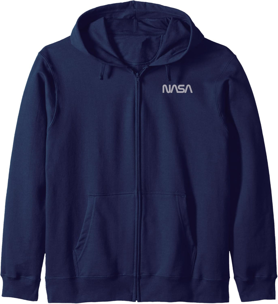 NASA Left Chest Simple Logo Kapuzenjacke