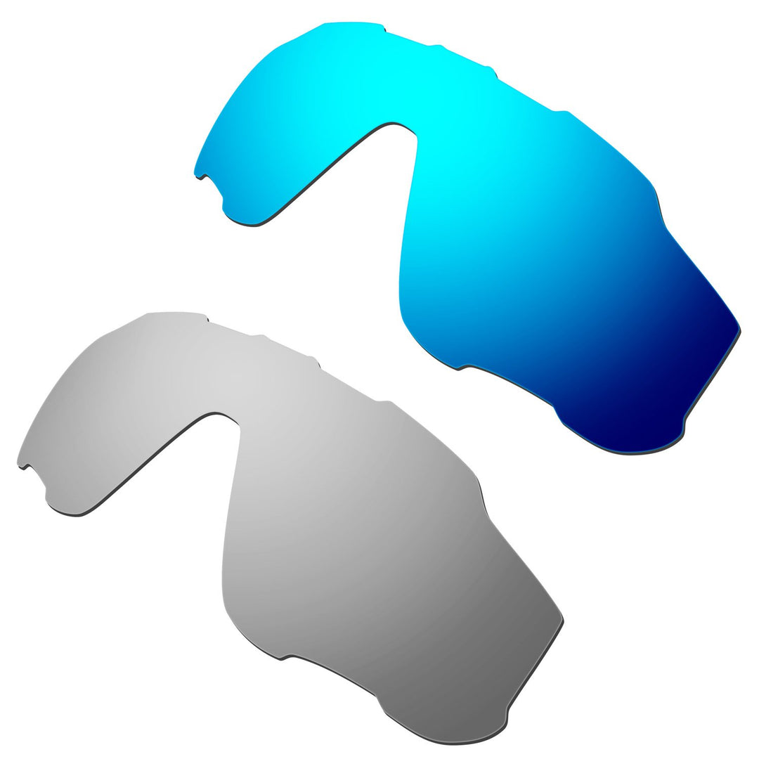 HKUCO Plus Mens Replacement Lenses For Oakley Jawbreaker - 2 pair