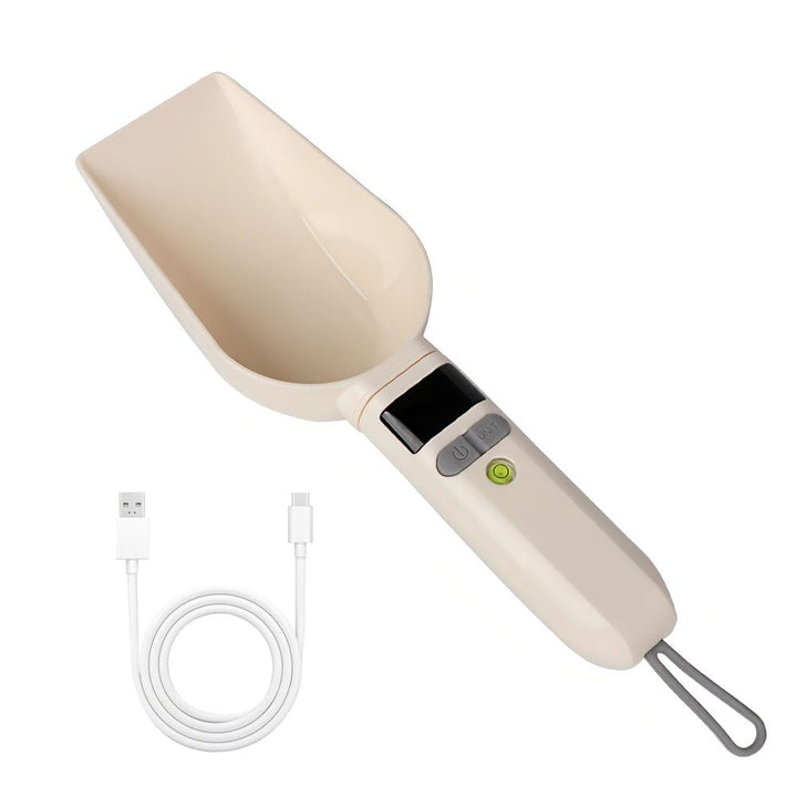 DONGKER Digital Küchenwaage, 800g/1g USB Wiederaufladbar Löffelwaage mit LCD Display, g/ml/oz Belieb