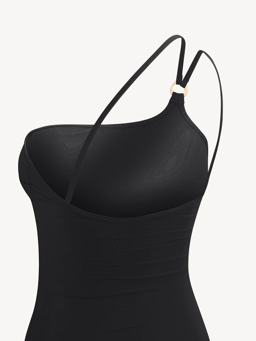 Tamaris Damen ALEXIN AOP One Shoulder Badeanzug, Black Beauty