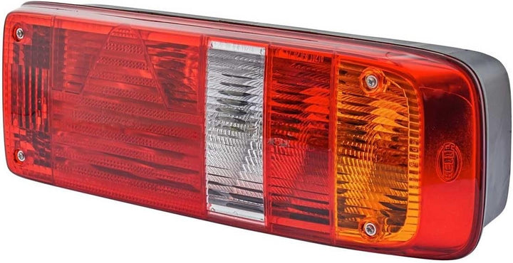HELLA - Heckleuchte - EasyConn I - Glühlampe - 24V - Anbau/geschraubt - Lichtscheibenfarbe: mehrfarb