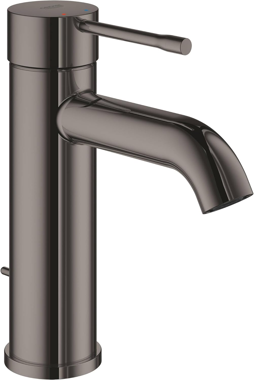 GROHE Essence | Badarmatur - Einhand-Waschtischbatterie, DN 15 S-Size | hard graphite | 23589A01 S m