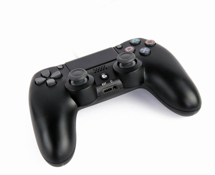 Gembird GMB Gaming Wireless Gamecontroller für PS4 und PC – Dual Vibration, LED Light Bar, Ergonomis