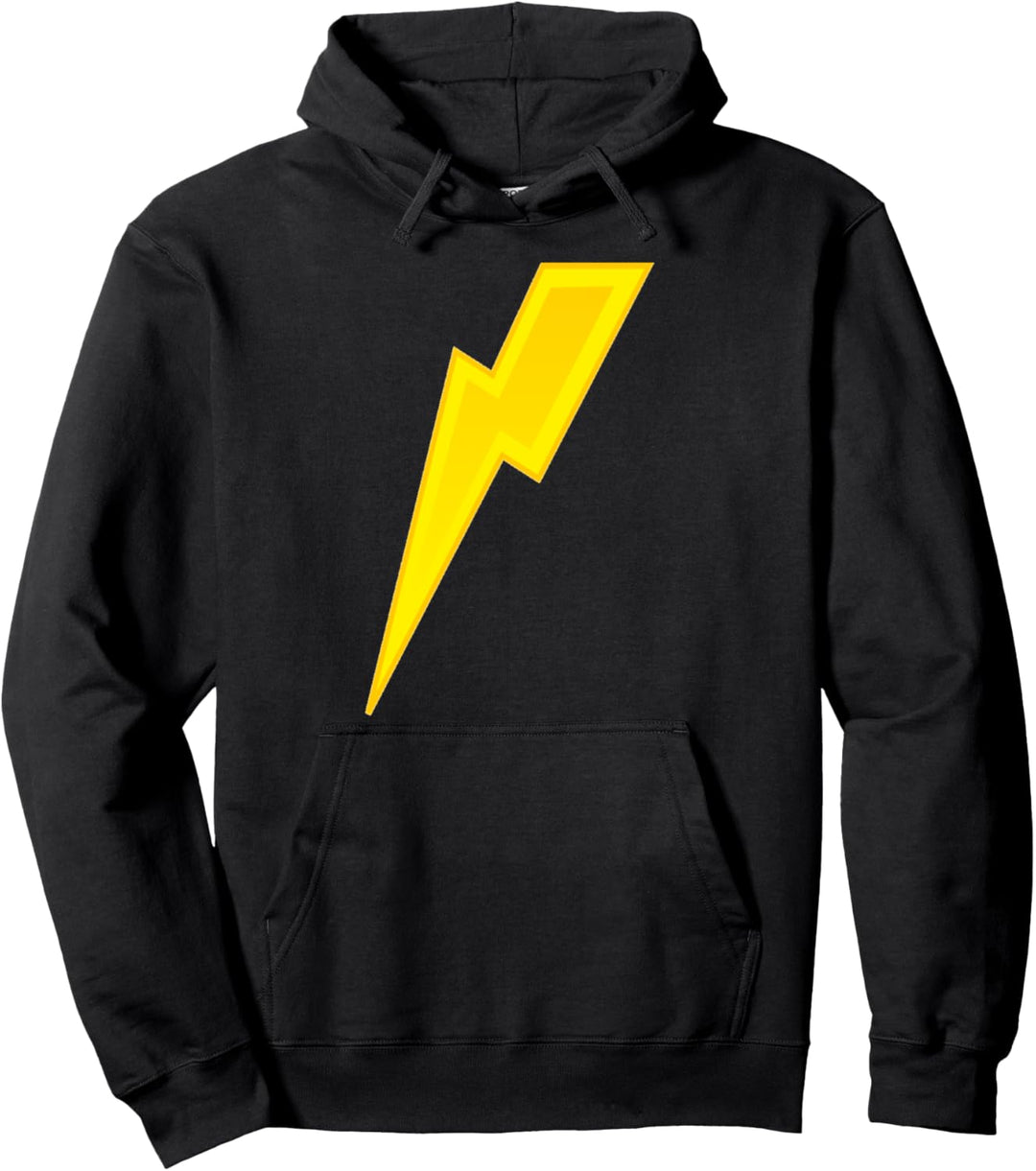 Kühle Blitzschrauben-Grafik Pullover Hoodie