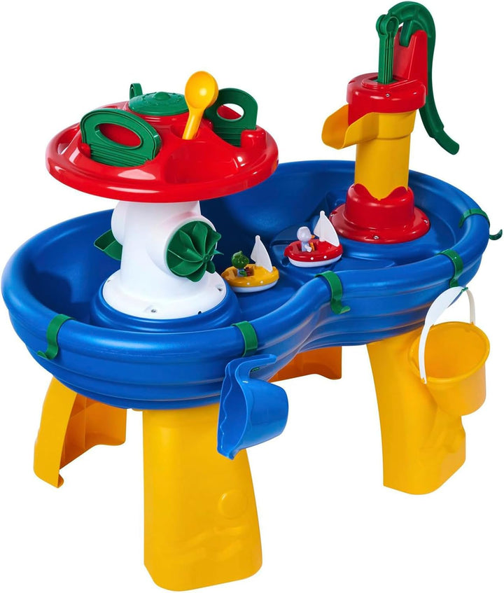AquaPlay Wassertisch - grosses Outdoor-Wasserspiel (100 x 58 x 90 cm) für Kinder ab 3 Jahre, Wassers