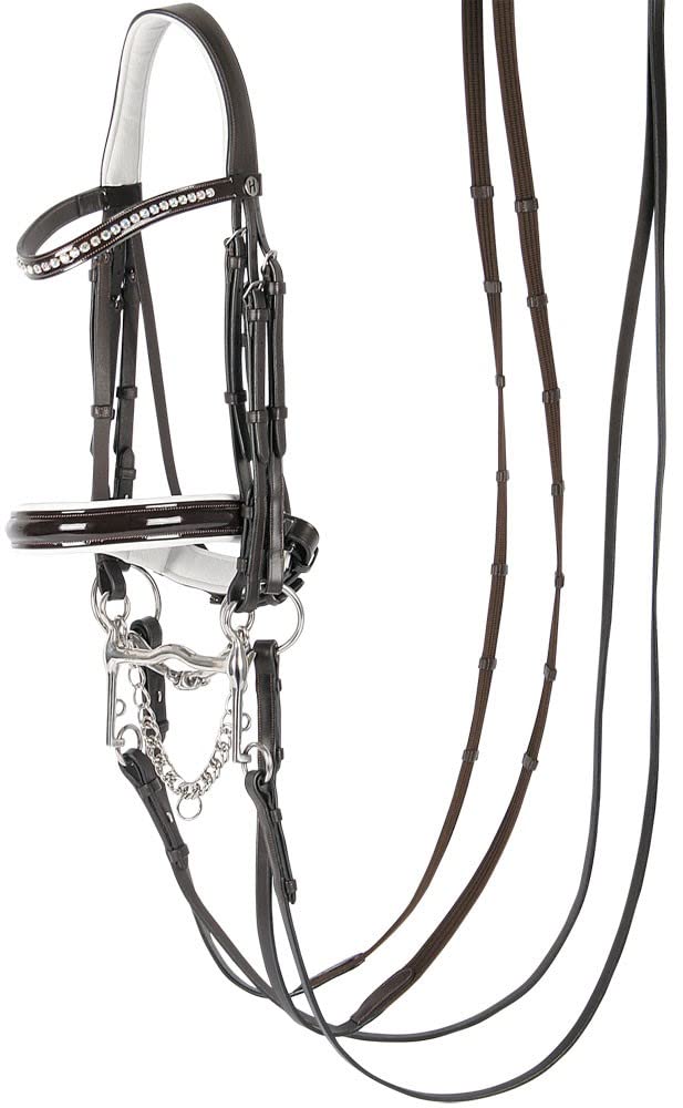 Harry's Horse Hoofdstel S&T Chique braun L, braun L