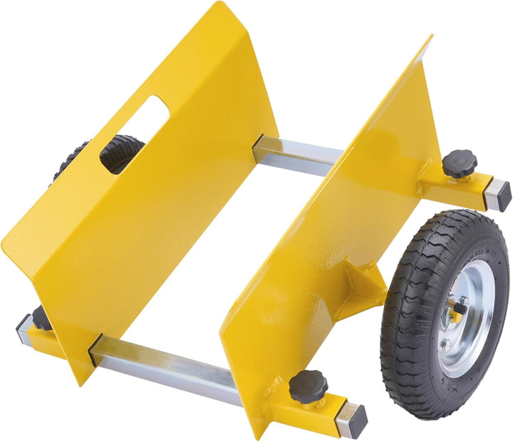 Plattenroller 300 kg Tragfähigkeit, Plattenwagen Klemmbacken 0-230 mm, Plattenklemmwagen mit 8 Zoll