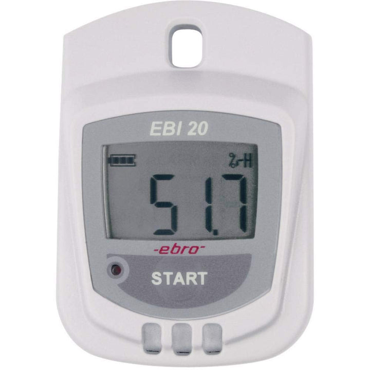 Ebro EBI 20-TH1 Multi-Datenlogger Messgroesse Luftfeuchtigkeit, Temperatur -30 bis +70 °C 0 bis 100%