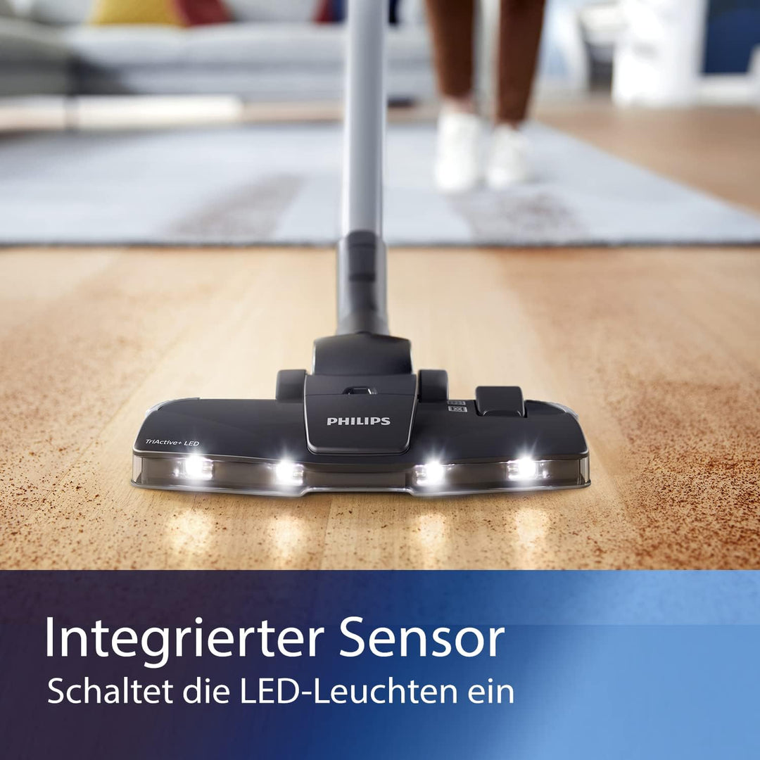 Philips Performer Active Staubsauger Mit Beutel - 900-W-Motor, 99,9% Staubaufnahme, Revolutionäre Ai