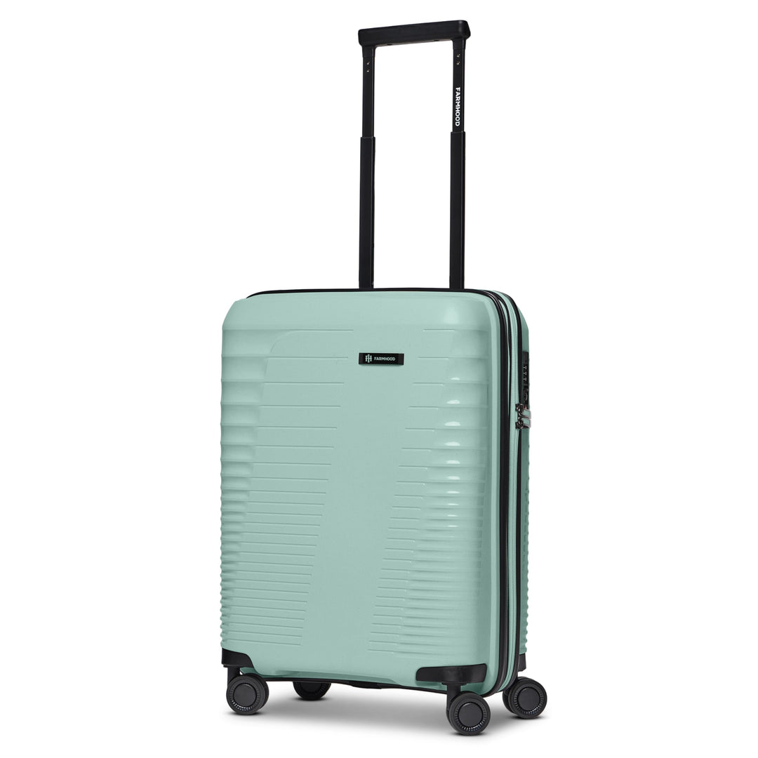 Farmhood Eco Edition Hartschalen Kabinen-Koffer nachhaltig | Kleiner Cabin-Trolley 40 x 22 x 55 cm m
