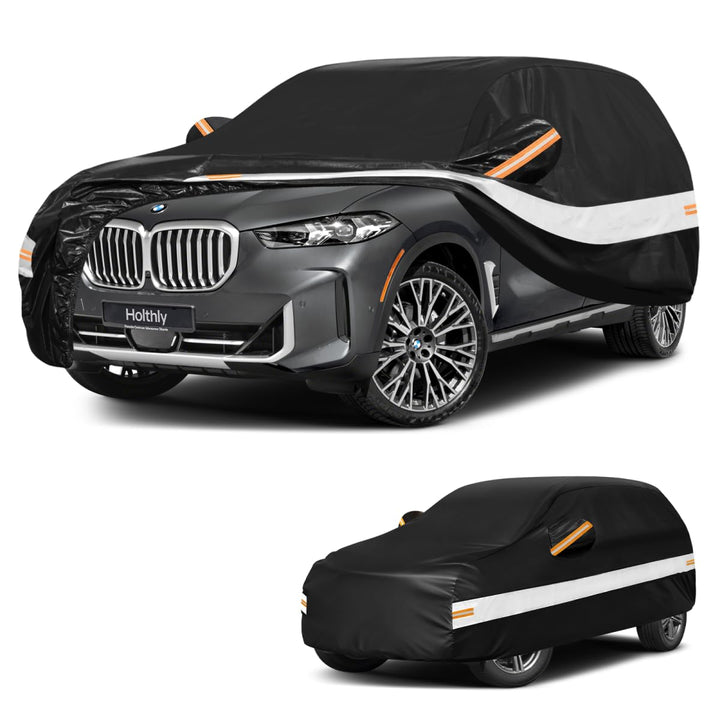 Autoabdeckung SUV Passend für BMW X5 E70/F15/G05（2007-2026） 10 Schichten Vollgarage Auto Abdeckplane