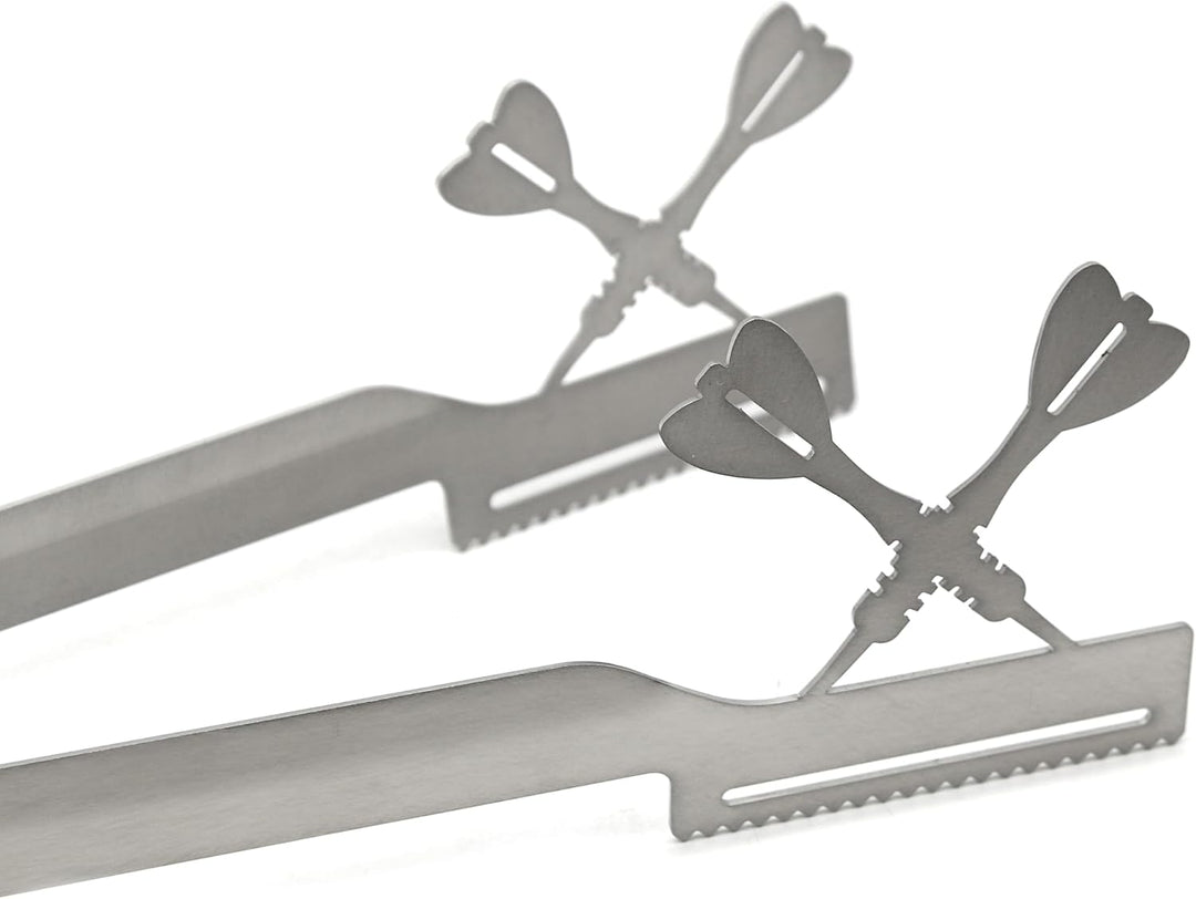Grillzange Motiv Dart/Darts, spülmaschinengeeignet, Geschenkidee, Männergeschenk, Dartspieler, Dartf