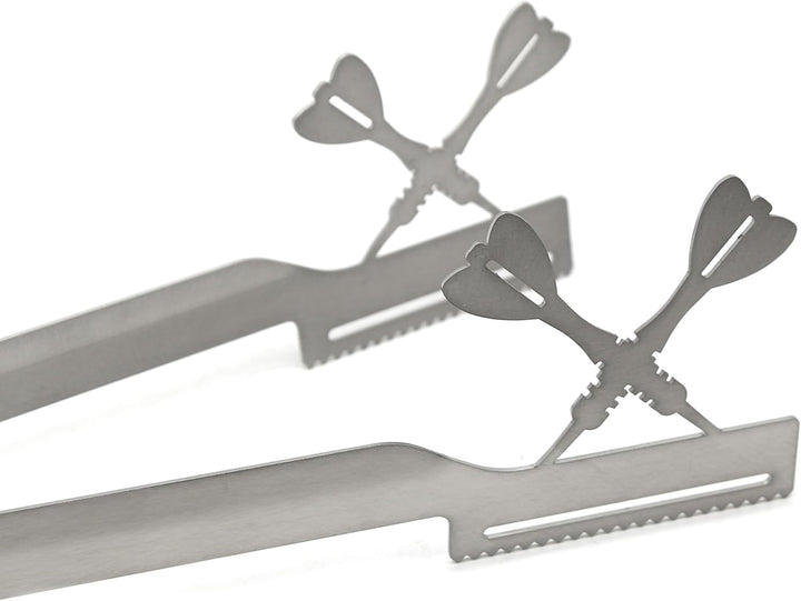 Grillzange Motiv Dart/Darts, spülmaschinengeeignet, Geschenkidee, Männergeschenk, Dartspieler, Dartf