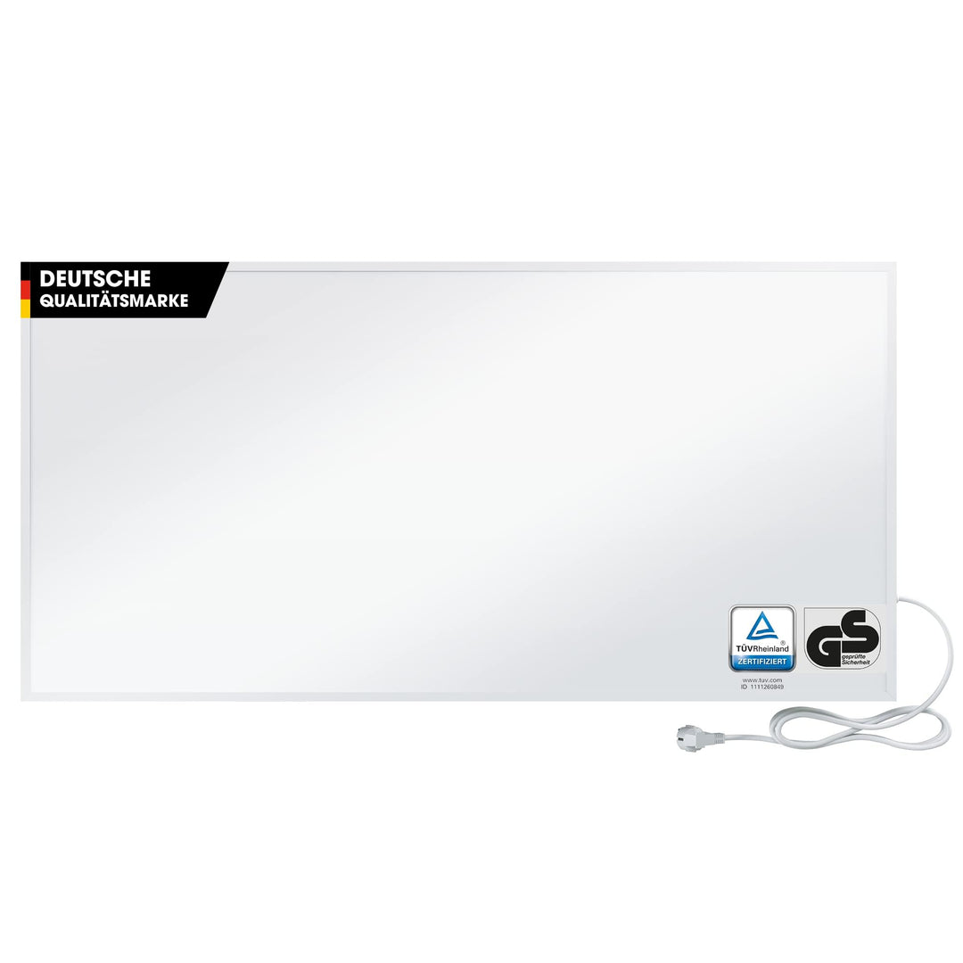 BR Bringer Infrarotheizung 1200 Watt - Infrarot Elektroheizung Energiesparend - 5 Jahre Garantie, TÜ