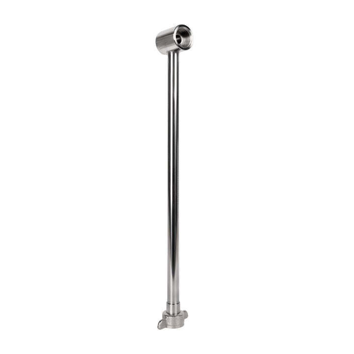 Schanksäule aus Edelstahl als Kegaufsatz für alle Schankhähne