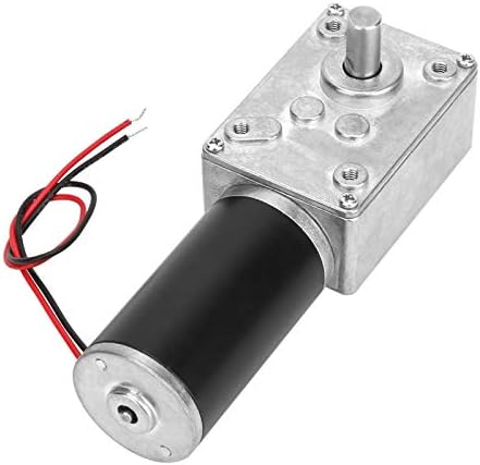 Fafeicy 12V 12RPM Schneckengetriebemotor, hohe Torsionsgeschwindigkeit - Reduzieren Sie die umschalt