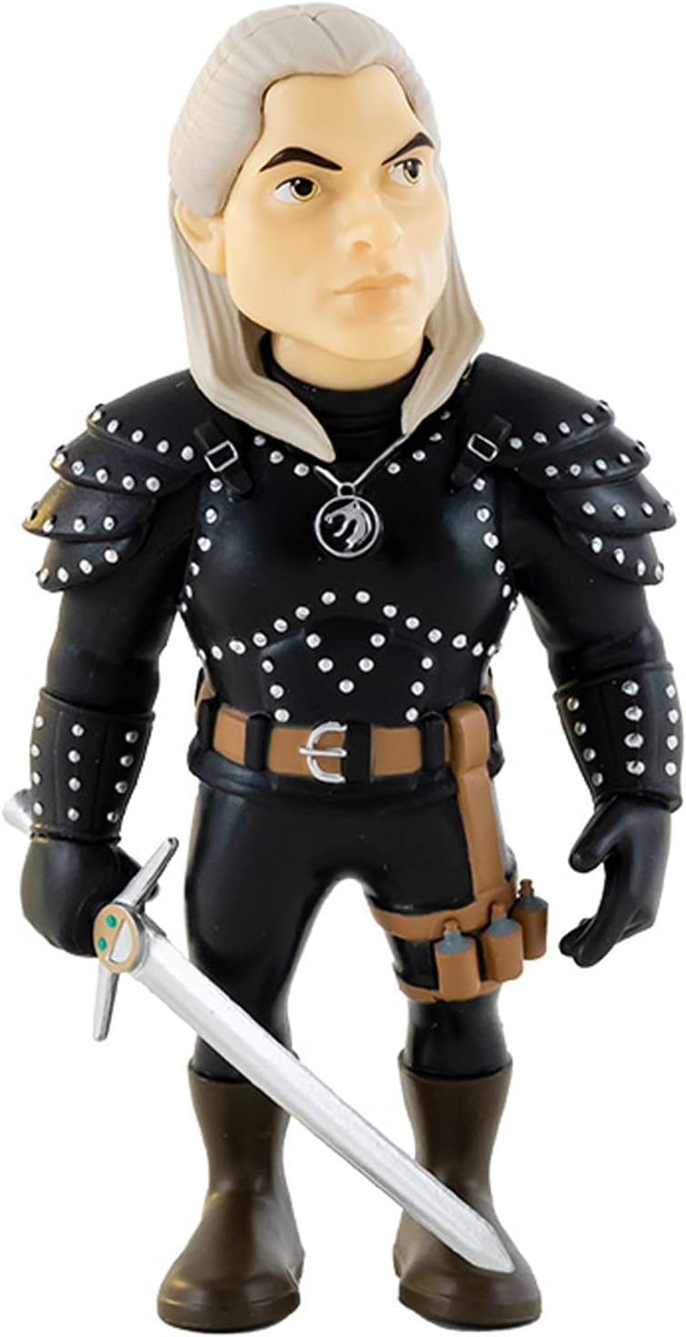 MINIX Collectible Figurines, Figur: The Witcher – Geralt, 12 cm Sammelfigur, Ab 17+ Jahren, Deutsch