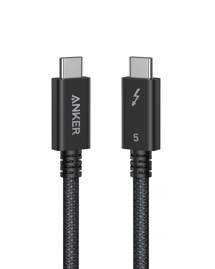 Anker Prime Thunderbolt 5 Kabel, 100cm USB-C auf USB-C Kabel, 240W Leistung, 80Gbps Datentransfer, B
